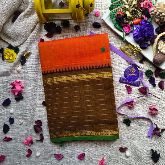 80-count-Chettinad-cotton-saree-Traditional-cotton-saree-Chettinad-cotton-saree-with-blouse-Pure-cotton-Chettinad-saree-South-Indian-cotton-saree-Kerala-Tamilnadu-Office-wear-pure-cotton-saree