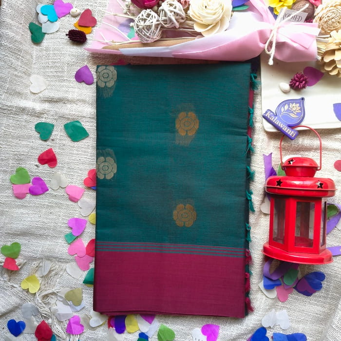 Chettinadu-pure-cotton-saree-without-zari-border-small-border-cotton-saree-pure-chettinadu-putta-saree-pastel-color-saree-chennai-coimbatore-pune-kerala-bangalore-