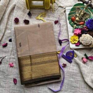 Kanchi-Cotton-Putta-Saree-–-Sand-Beige-Antique-Gold-Pure-Kanchi-Cotton-Saree-Golden-Zari-Grand-Saree-Butta-Saree-chennai-tamil-nadu-south-india-kerala-pune-tirupathi
