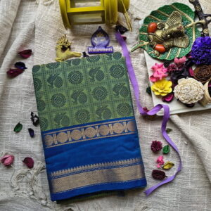 Kanchi-Cotton-Saree-Kanchi-cotton-1000-putta-saree-thousand-butta-kanchi-cotton-saree-chennai-kanchipuram-madurai-krishnagiri-hosur-cotton-saree-sale-Mayil-putta-green-blue-saree