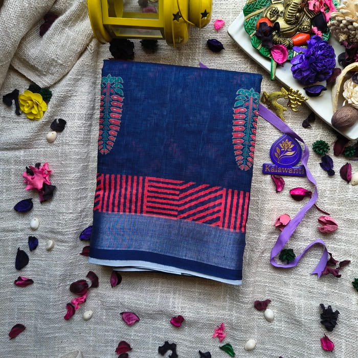 Lenin-Cotton-Saree-Linen-saree-price-Best-linen-cotton-saree-Office-wear-linen-saree-Elegant-linen-saree-for-summer-Linen-cotton-saree-online-chennai-kerala-karnataka