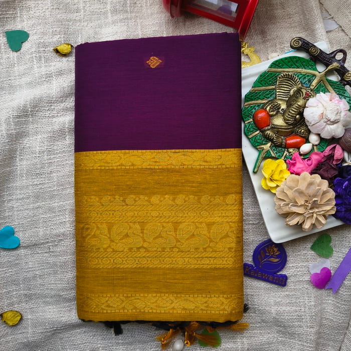 Kalawanti-Cotton-Saree-kalyani-cotton-saree-cotton-saree-with-zari-border-chennai-kerala-andhra-karnataka-pure-cotton-saree-festival-wear-saree-Indian-cotton-saree-temple-wear-cotton-saree