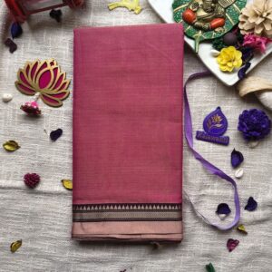 Pink Narayanpet-Pure-Mercerised-cotton-Handloom-Saree-With-Running-Narayanpet-small-border-sarees-chennai-mumbai-bangalore-kerala-pune-mumbai-rotated