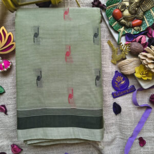 Kalawanti-80-count-Pure-Cotton-Saree-–-sage-green-base-with-blouse-chennai-mumbai-kerala-bangalore-pure-cotton-sarees-for-sale-buy-cotton-saree-online-rotated